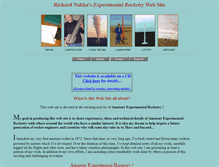 Tablet Screenshot of nakka-rocketry.net